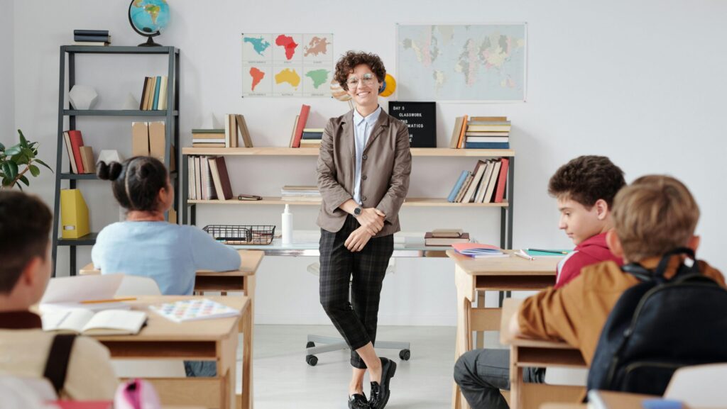 Learning in a classroom